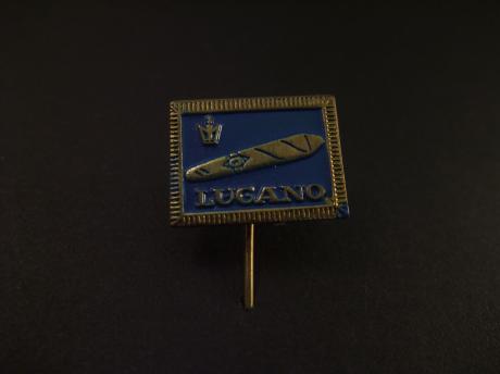 Lugano Sigarenfabriek ( Albatros ) Nieuwe Pekela blauw